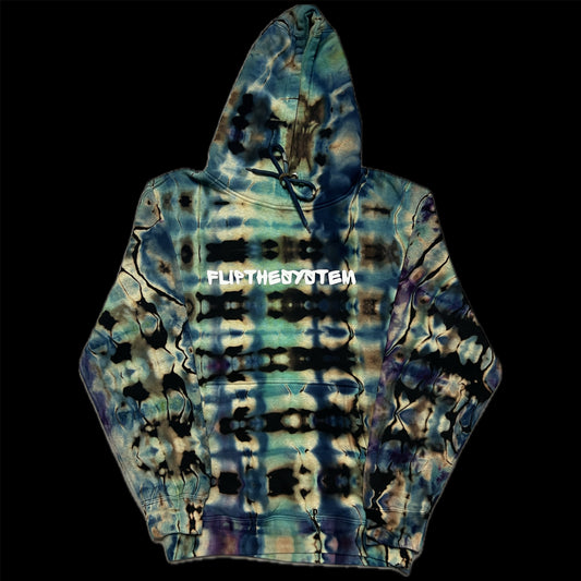 GLITCH Tie-Dye Hoodie (S)