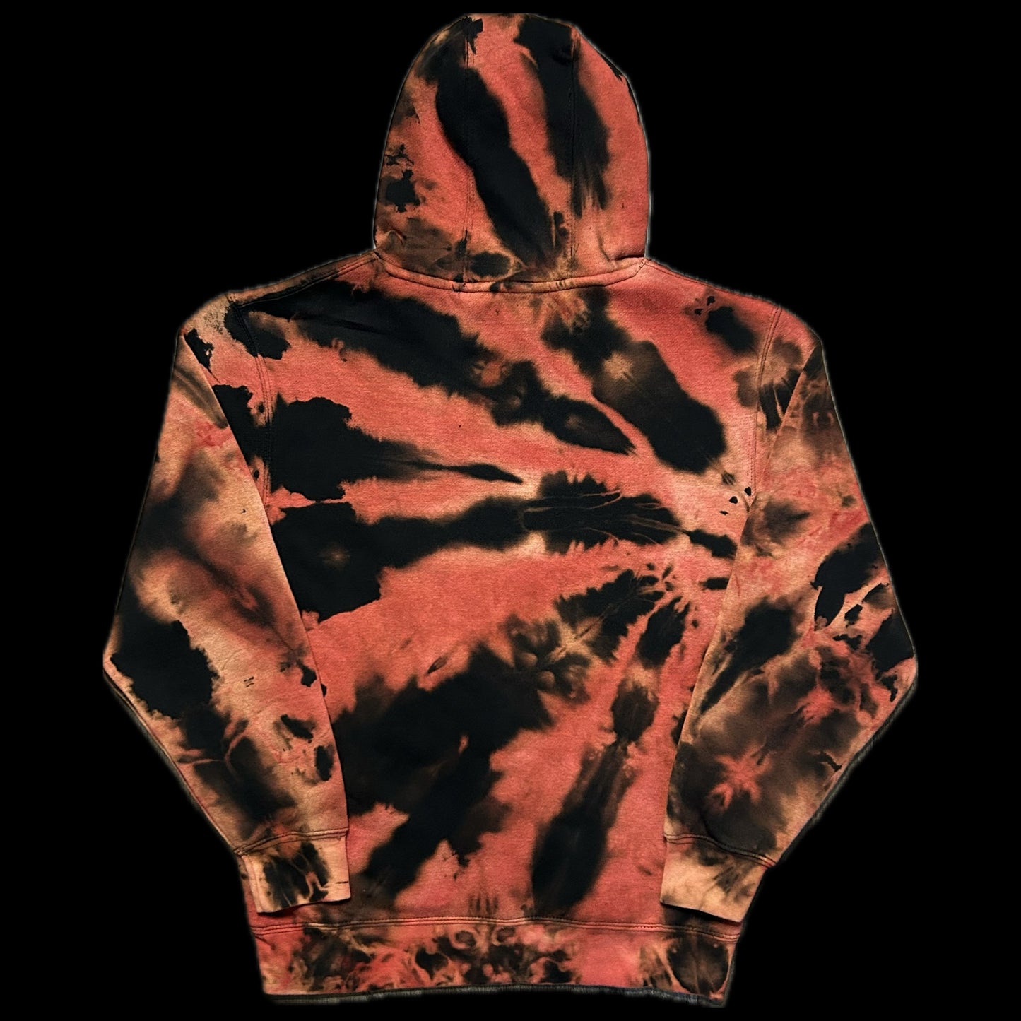 SUN RAYS Tie-Dye Hoodie (S)