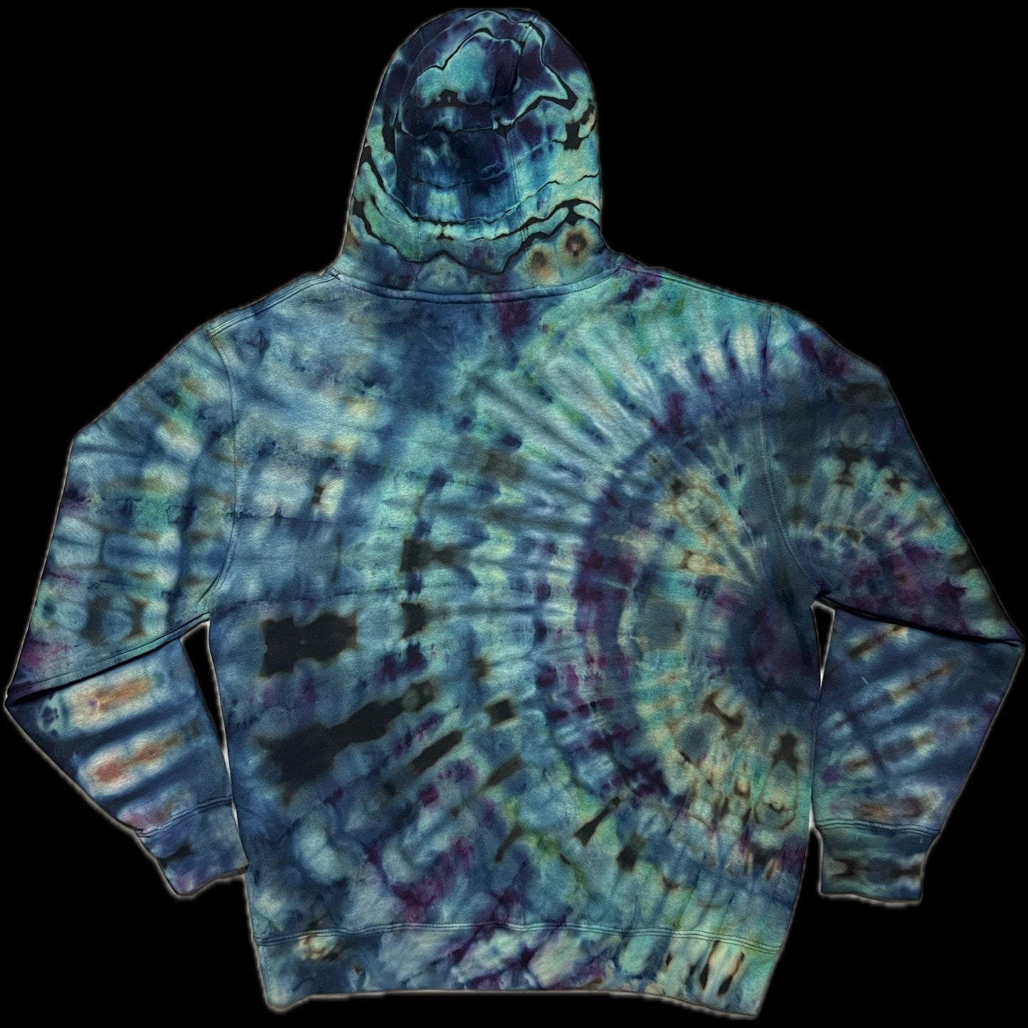 MARTIAN Tie-Dye Hoodie (M)