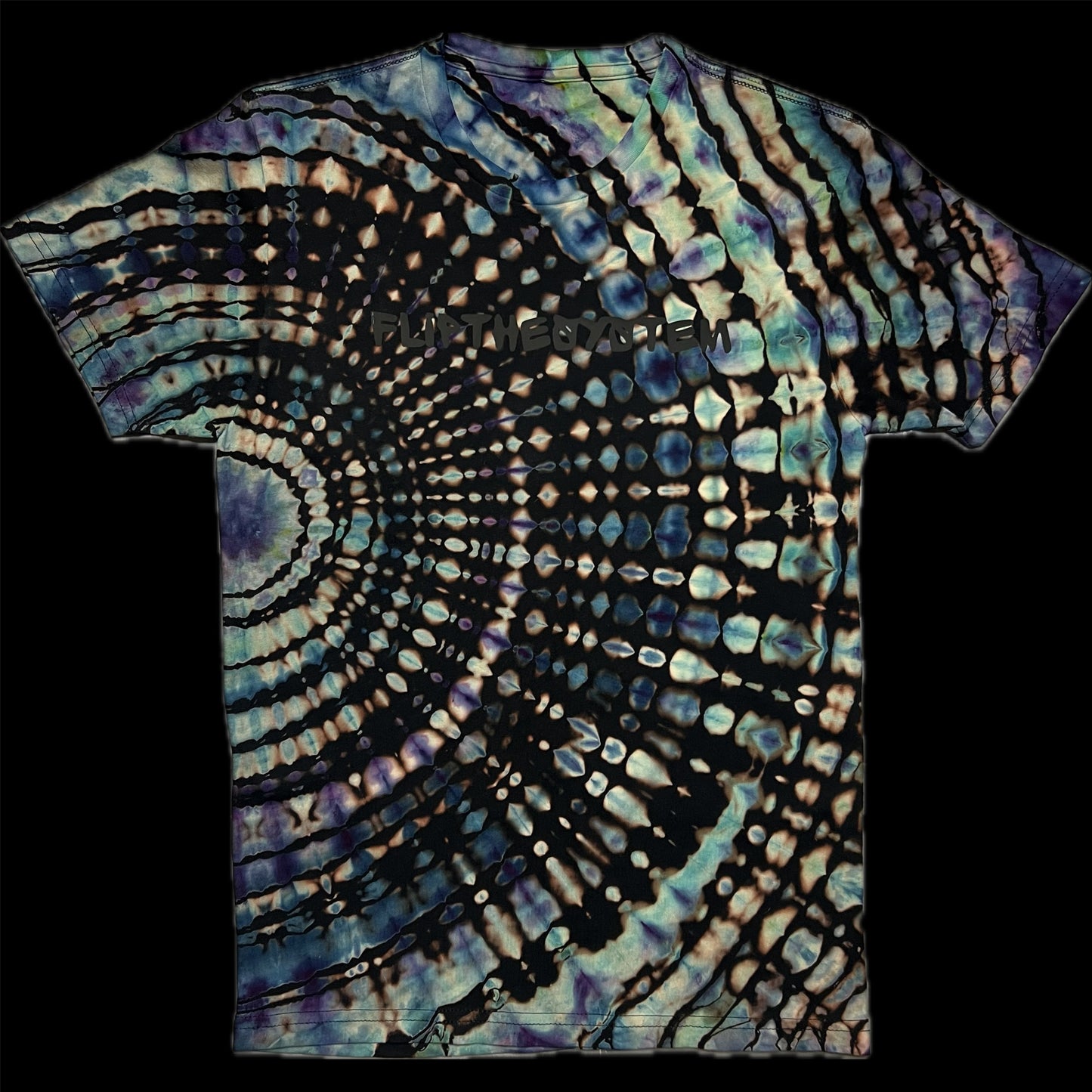 MOON RAYS Tie-Dye Shirt (S)