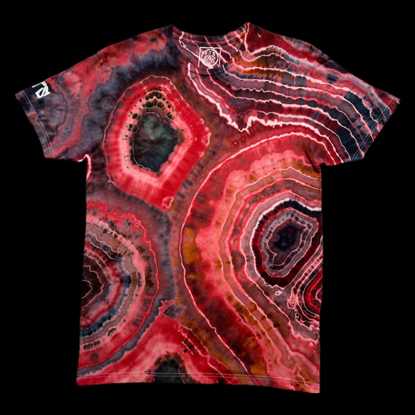 FIRE AGATE Tie-Dye Shirt (XL)