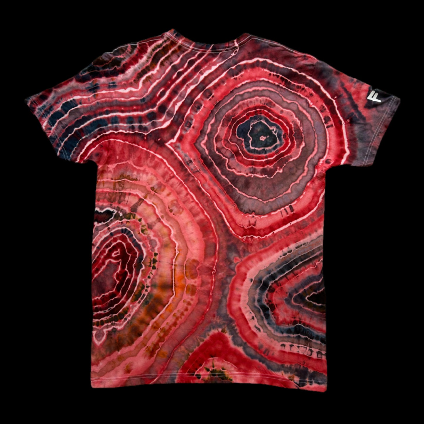 FIRE AGATE Tie-Dye Shirt (XL)